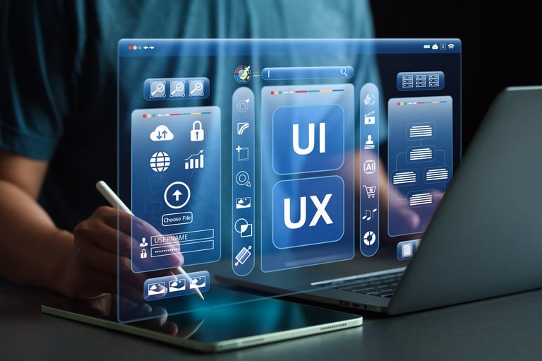 Tech startup website redesign